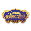 Anstecker: groß, Roncalli Logo
