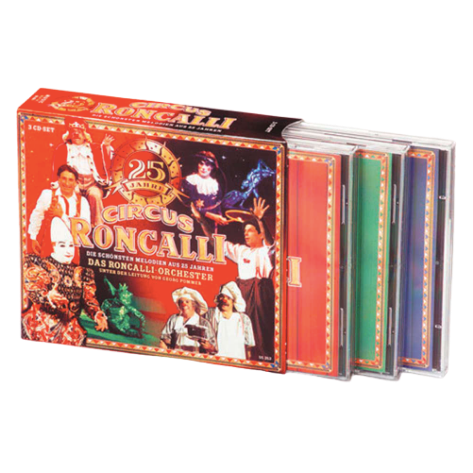 3er CD-Box: Die schönsten Roncalli-Melodien