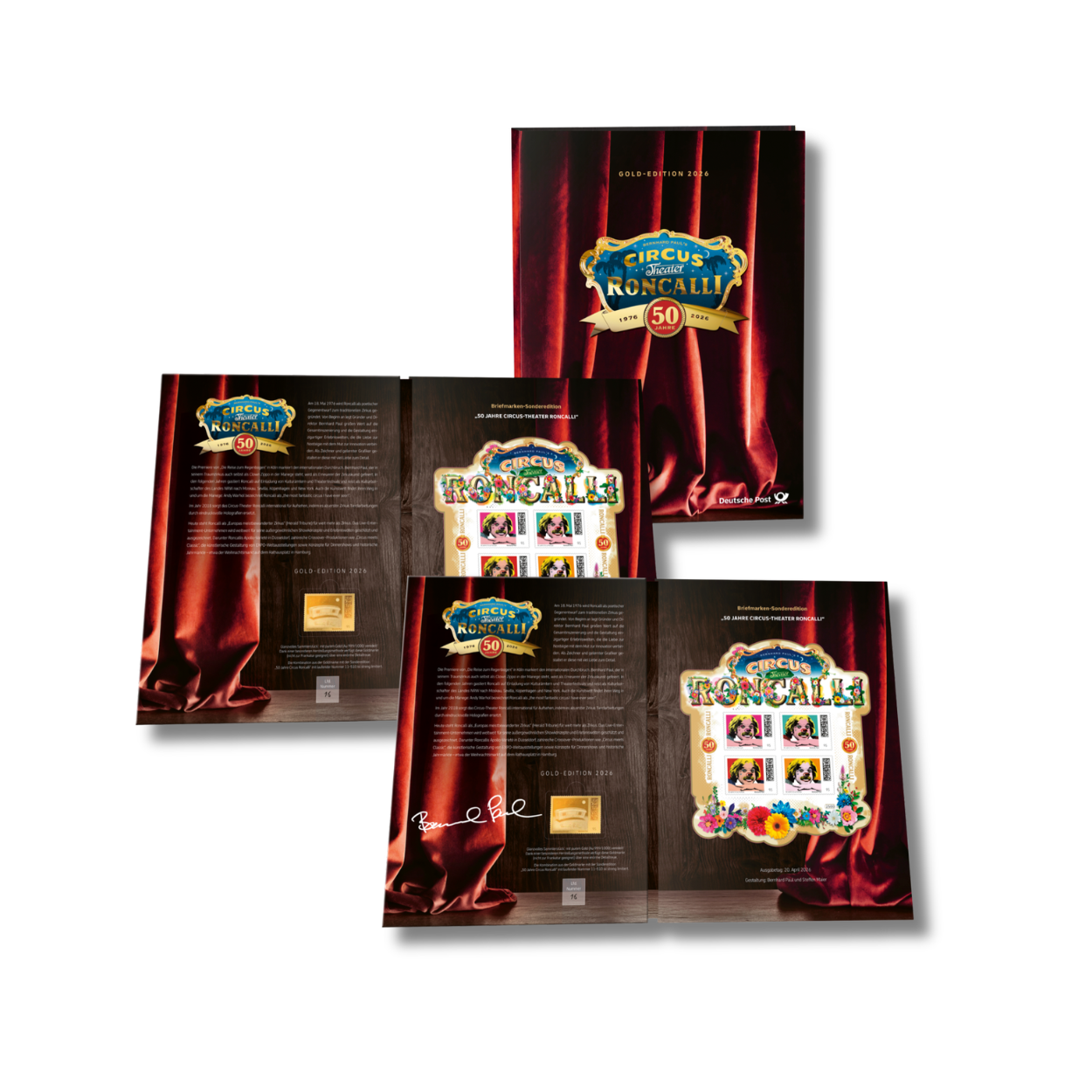 Artist Proof Collection – Briefmarke Gold Edition