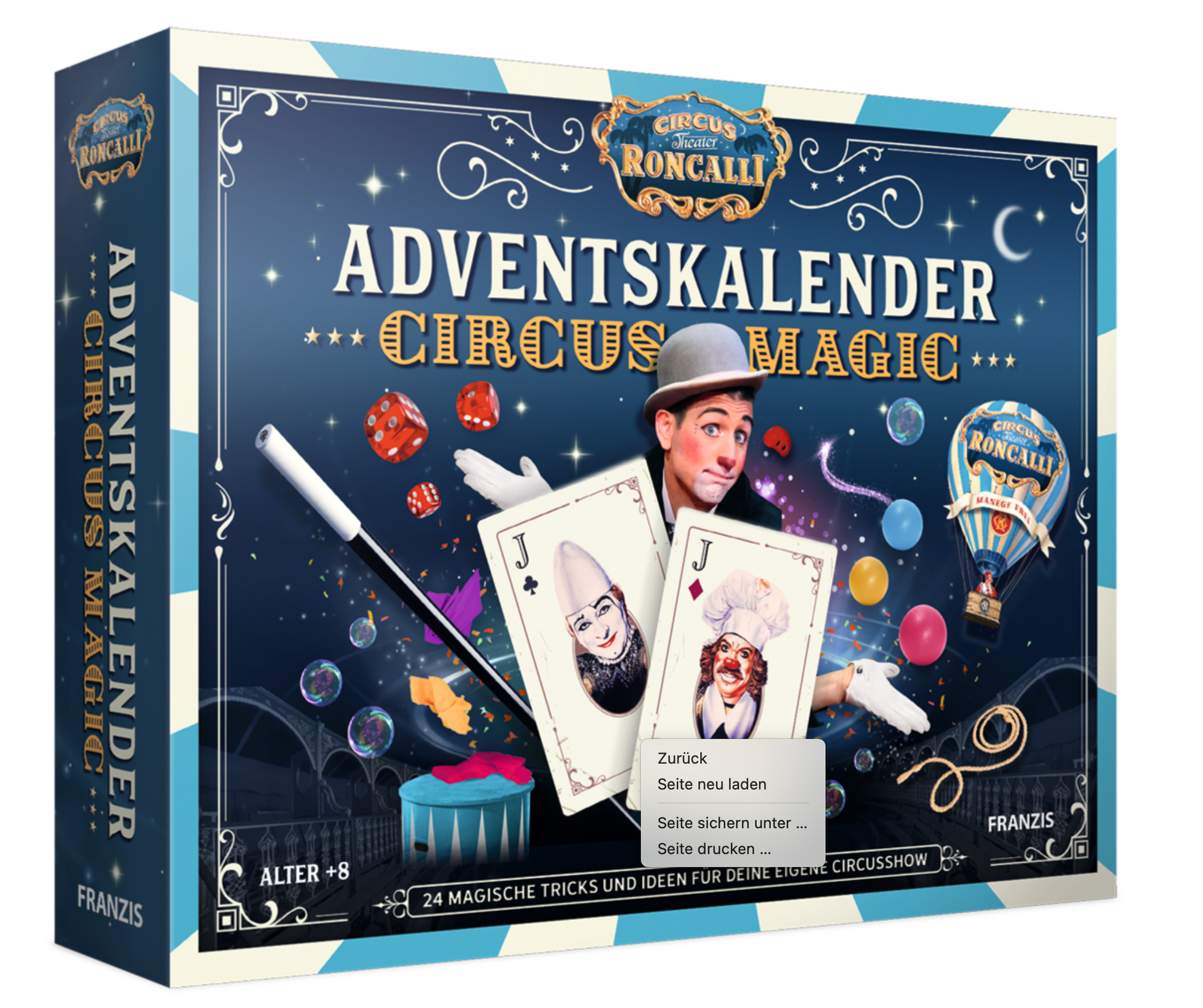 Adventskalender: Roncalli Circus Magic