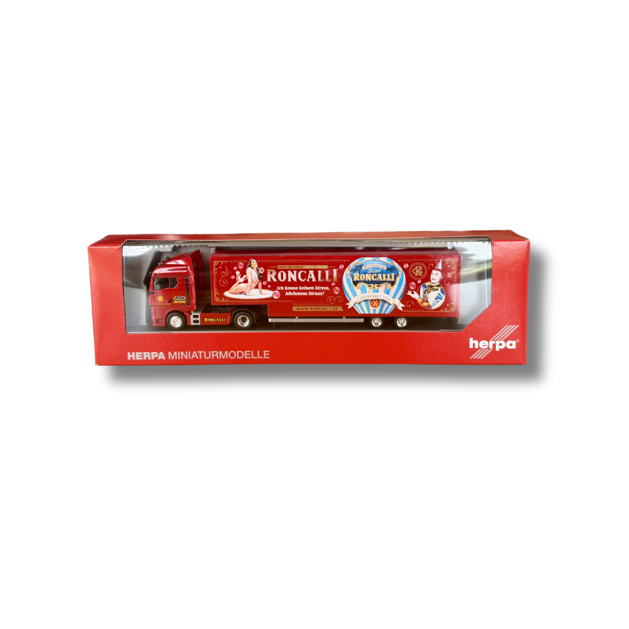 Herpa LKW MAN TGX GM Sz – Roncalli Edition