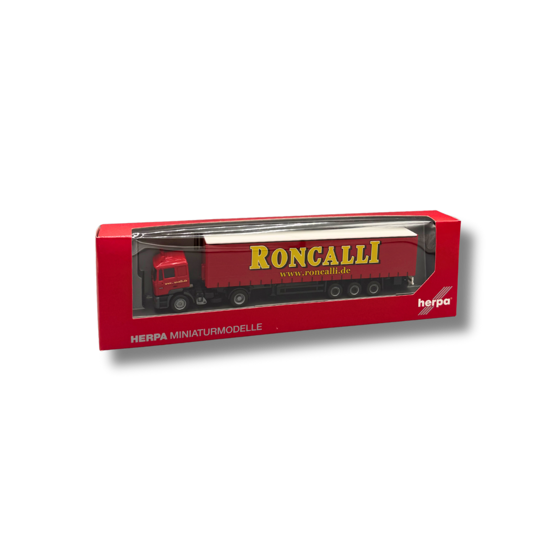 Herpa Roncalli LKW lang MAN F2000 SZ – Miniaturmodell