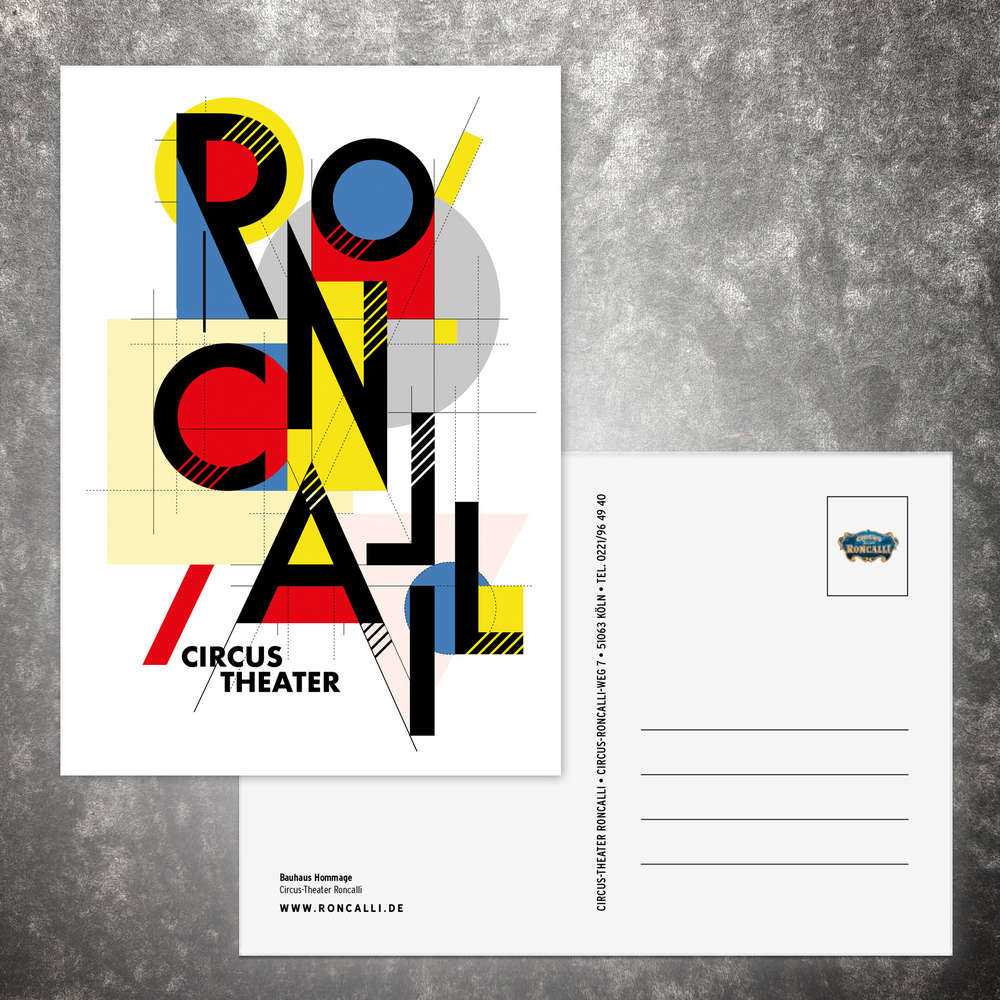 Kunstpostkarte 1/10 "All for Art for All"