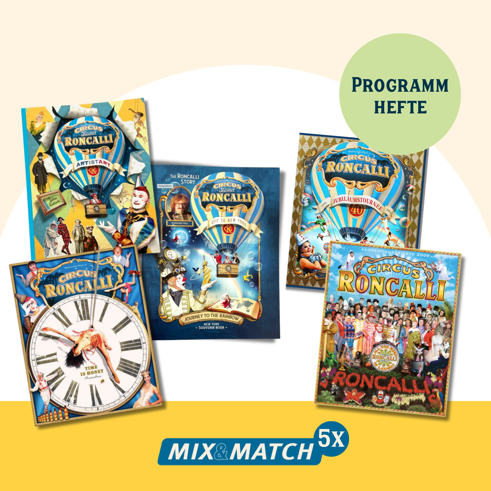 Mix & Match: Programmhefte