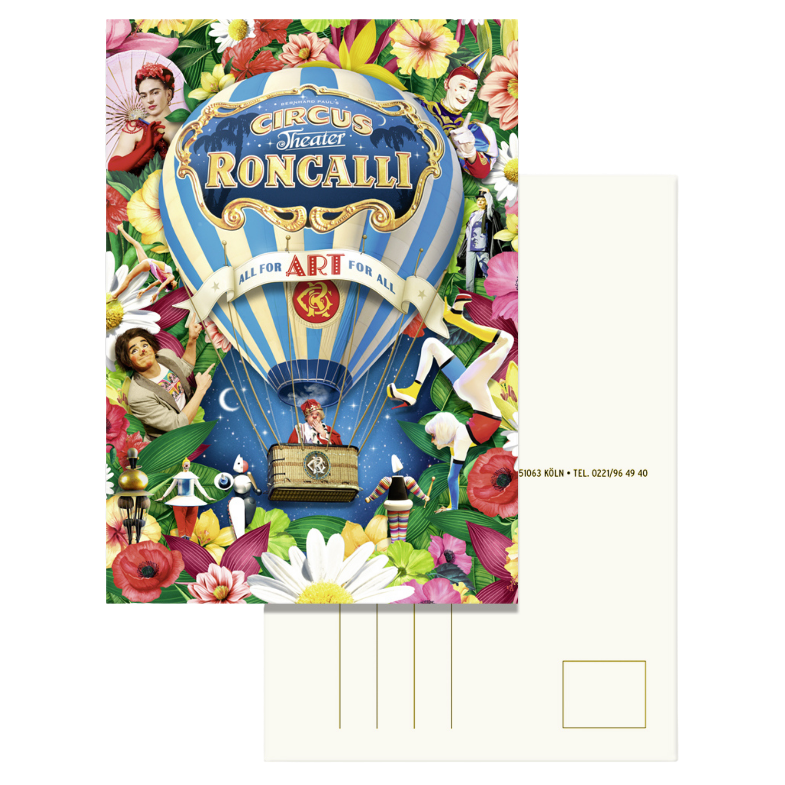 Postkarte: All for ART for All