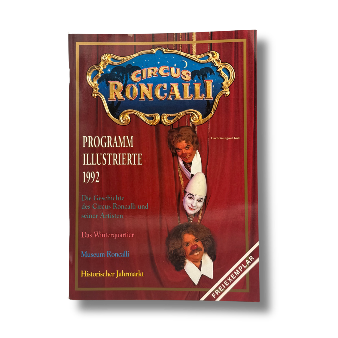 Programmheft 1992