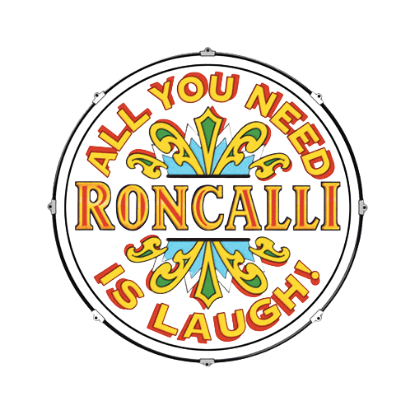 Sticker: ALL YOU NEED IS LAUGH!