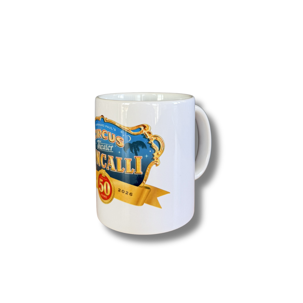 Kaffeebecher: 50. Jubiläum